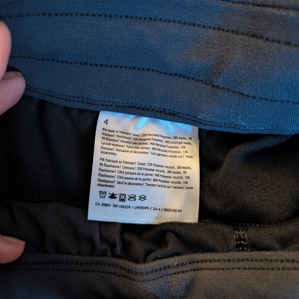Lululemon Athletica Navy Track Pants - Picture 3 of 3